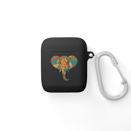 Elephant AirPods Case Cover, Stylish Accessory for Animal Lovers, Gift for Birthdays, Fun Tech Protector, Unique AirPods Holder